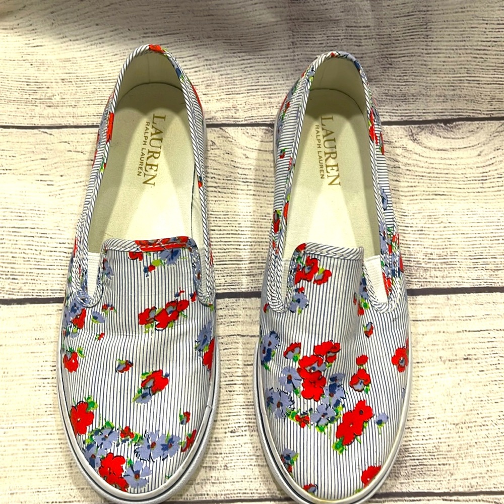 LAUREN (JANIS) FLORAL SLIP ON